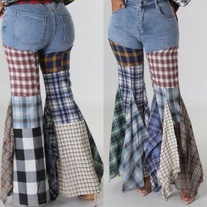 Denim jeans available in Small and large brand new with tags